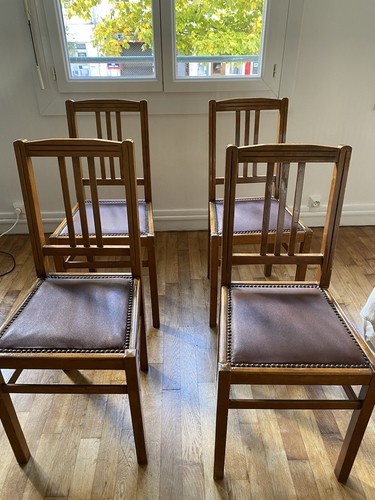 Ancienne chaise bistrot elf - bistrot,