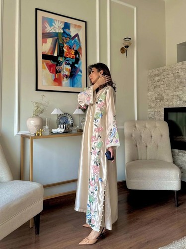 Ensemble kaftan long prêt - prêt, à
