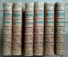 M. ROBERTSON - L'histoire du regne de l'empereur Charles QUINT - 1771-6 volumes-