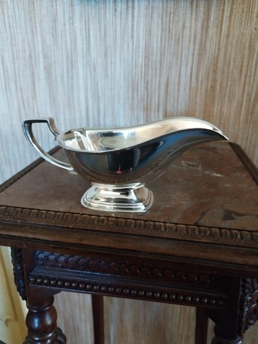 Saucière métal argenté - en,