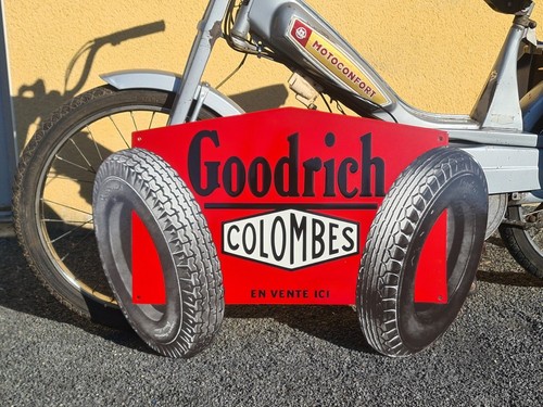 Plaque émaillée goodrich - plaque,