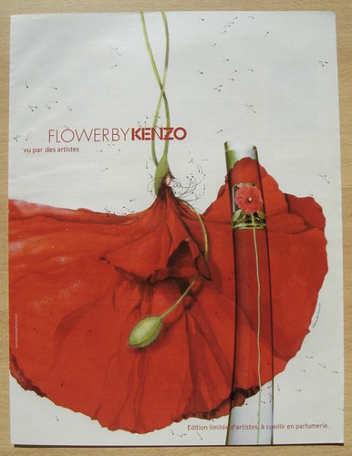 Publicité papier parfum - papier,