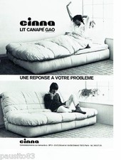 ADVERTISEMENT ADVERTISING 106 1973 Cinna the bed sofa Gao 26.10.16