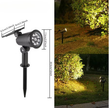Spot Solaire Jardin 9 LED Warm