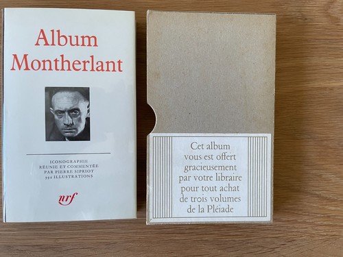 Album pleiade montherlant - album,