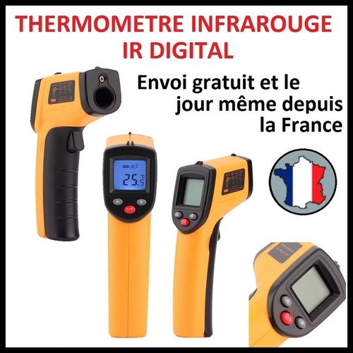 Thermometre infrarouge - infrarouge, ir