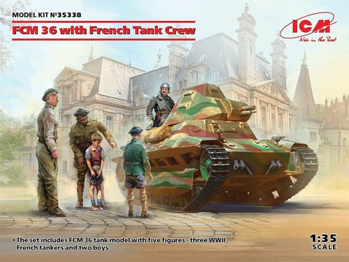 Icm char léger français - icm,