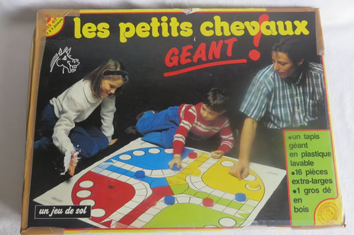 Jeu petits chevaux - jeu,