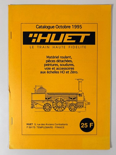Huet catalogue octobre 1995 - octobre, le