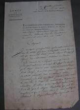 Lagrave Order Reserve Army. Refusal of Ammunitionary Retreat.1793