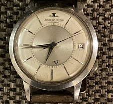 Vintage Jaeger LeCoultre  Men's Wristwatch, Memovox; Swiss Made;  1960’s-1970’s