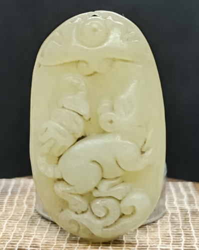 Ancienne amulette jade - ancienne,