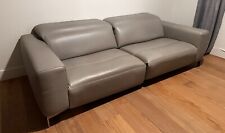 Roche Bobois Good conditions Used Grey Pluriel Full relax electrical Sofa W 90.9