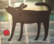 contemporary art painting alain Day ..Fido faithful dog.