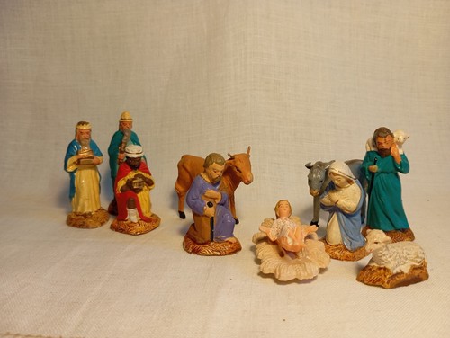 Anciens santons crèche - santons,