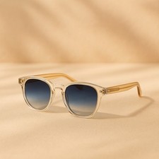 Lunettes de Soleil Fumés Bleu