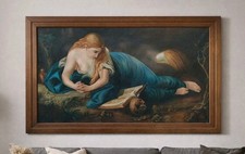 Grande huile sur toile