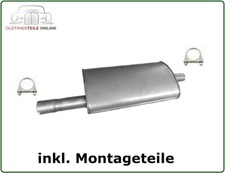 Silencieux Central Pour Dodge Nitro 2,8 3,7 4,0 CRD V6 4WD