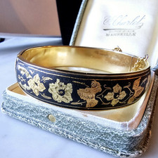 Bracelet Vintage Damasquiné