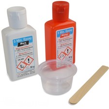 2 Composants Colle Époxy Gluten Époxyde 100g 5 Minutes Adhésif Rapide Réisne