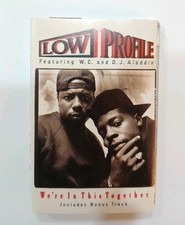 Low Profile Ft. W.C. & D.J. Aladdin~We're In This Together~1989 Cassette Tape