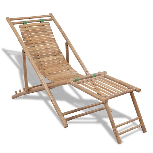 Chaise terasse bambou - terasse,
