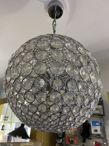 Lustre suspension crystal - suspension, big