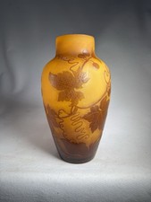 Vase Émile Gallé à décor