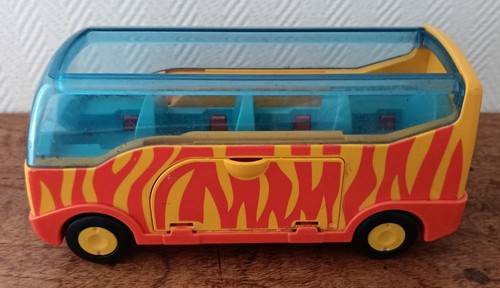 Vintage bus van zoo touristes - vintage:,