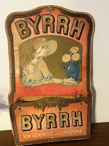 Ancien carton publicitaire