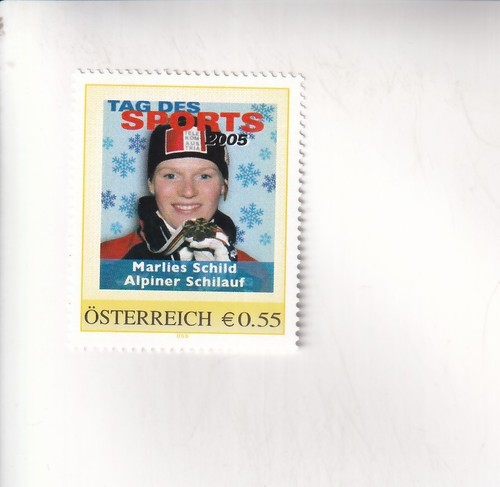 Timbre autriche sport ski - sport,