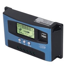 MPPT Solar Photovoltaic Charging Controller Automatic LCD Solar PV Charge