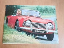 CATALOGUE BROCHURE TRIUMPH TR4