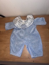 Vintage COROLLE Doll Doll Clothes Blue Jumpsuit