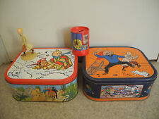 lot boîtes métal tirelire