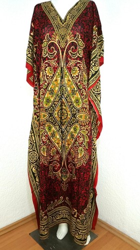 Robe maxi kaftan kimonoärmel - maxi,