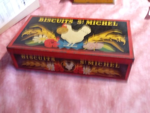 Boite ancienne tole - ,