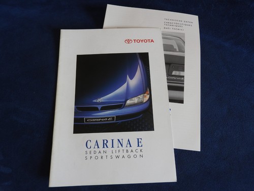 Catalogue toyota carina 1997 - catalogue,