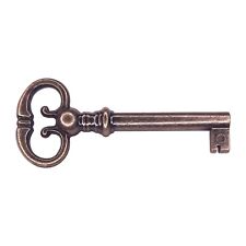 70mm lock key antique furniture rustic decoration vintage patinated cabinet