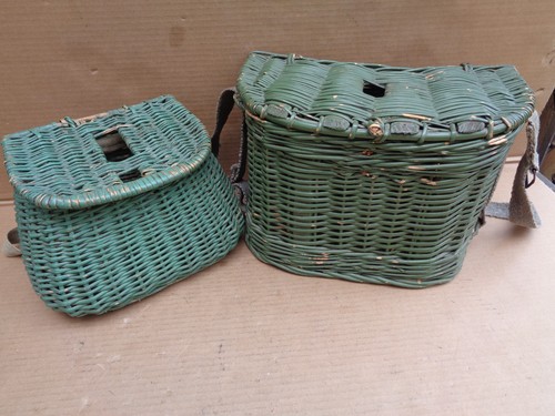 Lot deux ancien panier de - deux,