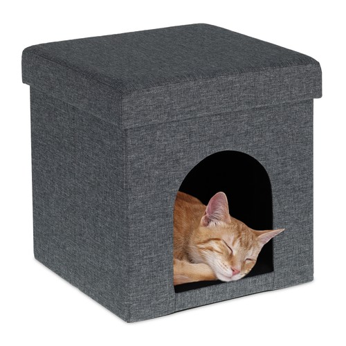 Tabouret chat avec niche - chat,
