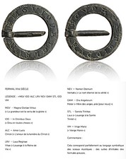 Rarissime fermail medieval en