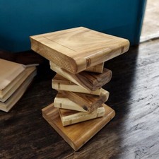 Table D'Appoint Bois Livres