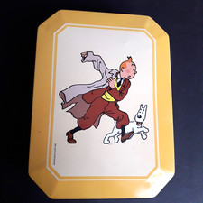 Ancienne boîte tôle biscuits