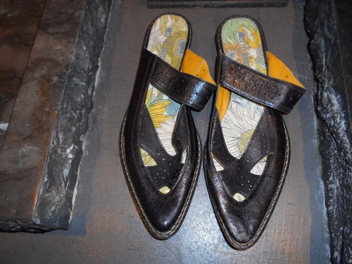 Mules talon mosquitos noires - talon,