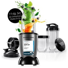 GOURMETmaxx Mr. Magic Batteur Mélangeur Smoothie Maker 400W avec Accessoires Kit