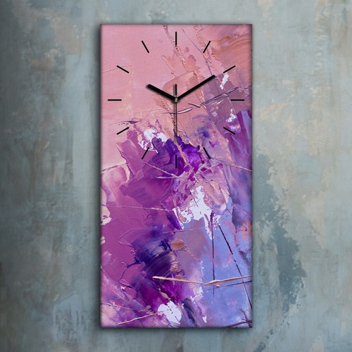 Horloge décorative sur toile