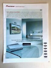 Publicité de presse de 2002-PIONEER DVD HOME CINEMA- French Ad