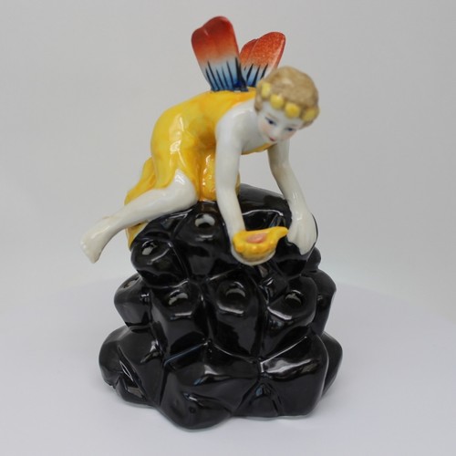 Pique fleurs vase figurine fee - pique-fleurs,