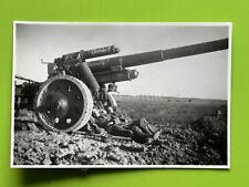 Photo, A.R. Regt 59, position de tir Bromberg Pologne, canon Bumbo 1939 XT55072